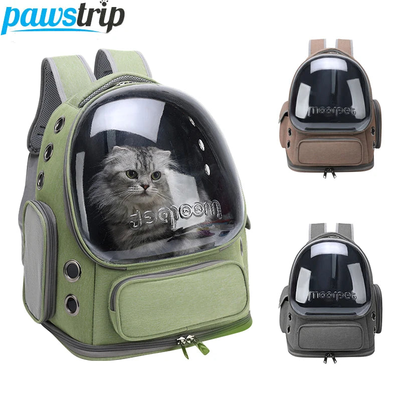 Chic Travel Backpack for Cats